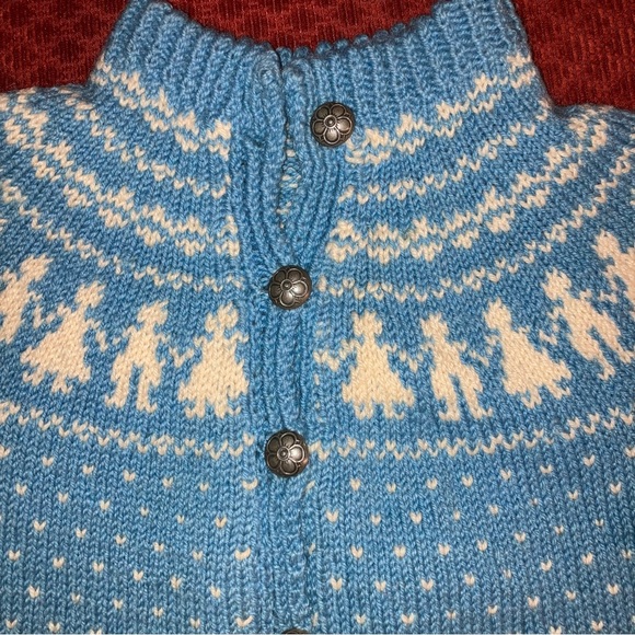 VTG hand-knit Norwegian sweater - Picture 4 of 16